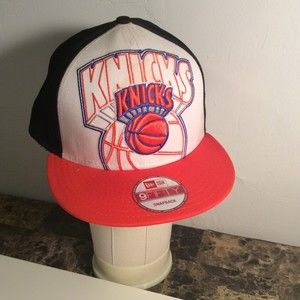 NBA N Y Knicks New Era 9Fifty White Snapback Hat Cap